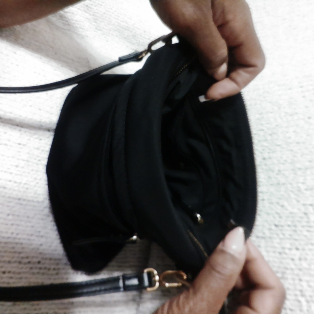 Kate Spade Elegant Black Nylon Crossbody Bag - Picture 4 of 7